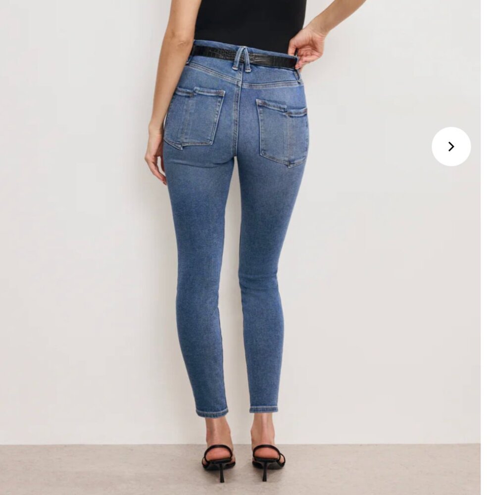 Good American Good Waist Skinny Jeans - Picture 2 of 10